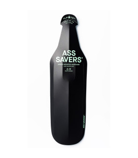 ASS SAVERS BIG SADDLE MUDGUARD (BLACK)