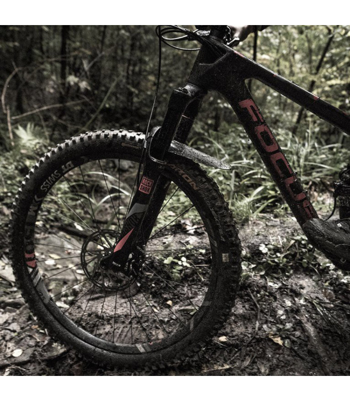 ASS SAVERS MUDDER REGULAR FRONT MUDGUARD (BLACK)