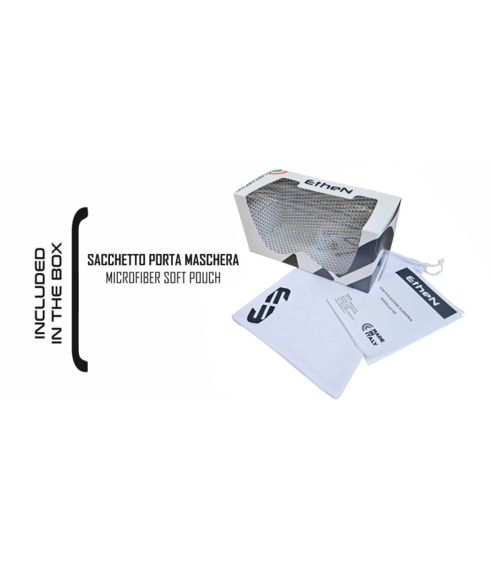 MÁSCARA ETHEN 06 EVOLUTION TOP AMARILLA (LENTE ESPEJO ROJA)