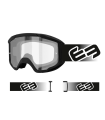 ETHEN 06 BASIC BLACK GOGGLES (CLEAR LENS)