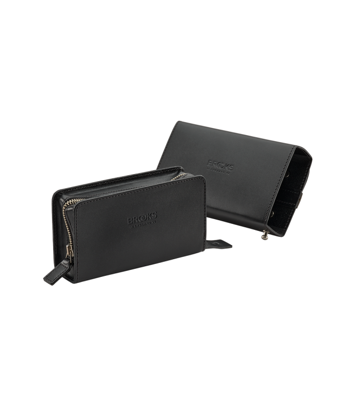 BOLSA SILLÍN BROOKS D-SHAPED (NEGRO)