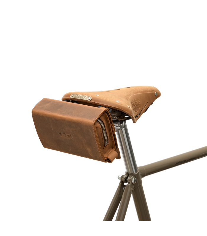 BROOKS D-SHAPED SADDLE BAG (PRE AGED DARK)