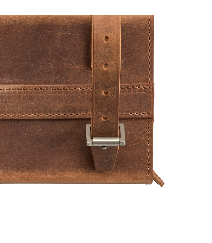 BROOKS D-SHAPED SADDLE BAG (PRE AGED DARK)