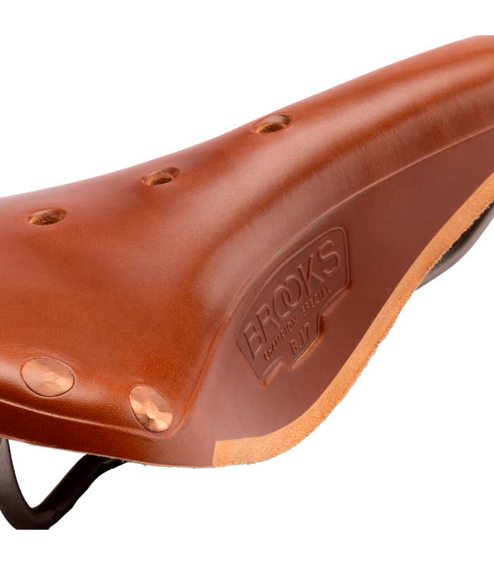 BROOKS B17 SPECIAL TITANIUM SADDLE (HONEY)