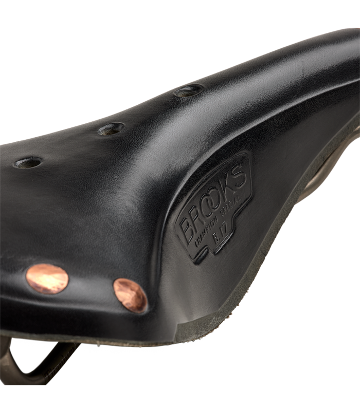 SILLÍN BROOKS B17 SPECIAL TITANIO (NEGRO)