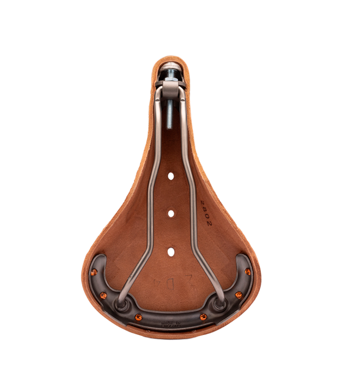 BROOKS B17 SPECIAL TITANIUM SADDLE (BROWN)