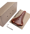 BROOKS B17 SPECIAL TITANIUM SADDLE (BROWN)