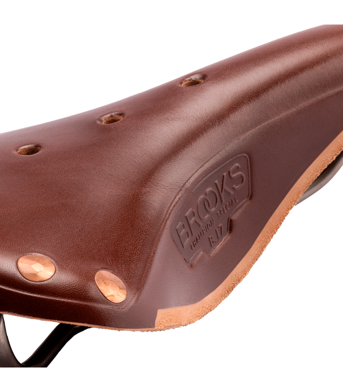 BROOKS B17 SPECIAL TITANIUM SADDLE (BROWN)