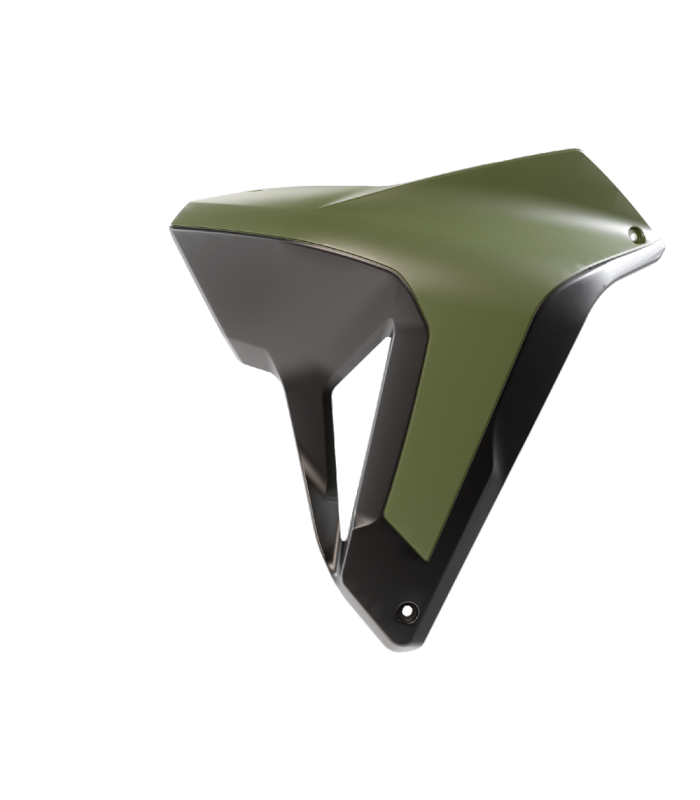 TAPAS RADIADOR VERDES HONDA TRANSALP 750 '2023-25