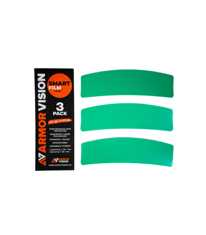 PROTECTOR DE VISERA ARMOR VISION SMARTFILM RACING (75 MM)