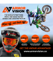 ARMOR VISION SMARTFILM RACING VISOR PROTECTOR (75 MM)