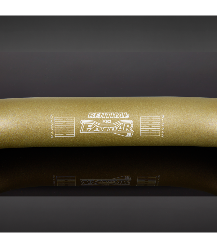 MANILLAR RENTHAL FATBAR 35 DORADO (820x70 MM)
