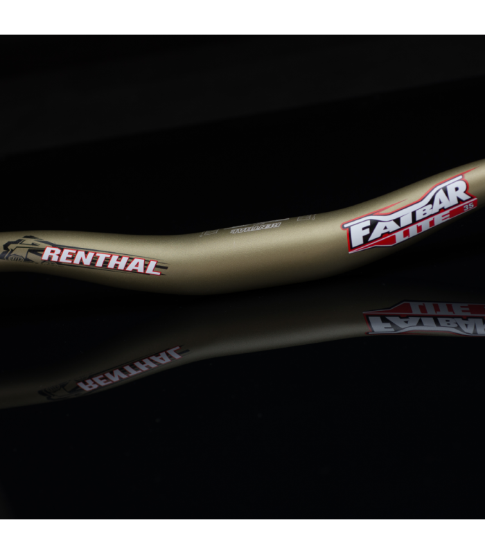MANILLAR RENTHAL FATBAR LITE 35 DORADO (760x20 MM)