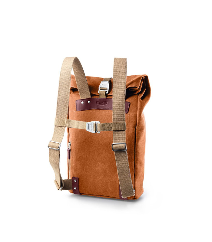 MOCHILA BROOKS PICKWICK ALGODÓN 26L (GOOSE BEAK/MAROON)