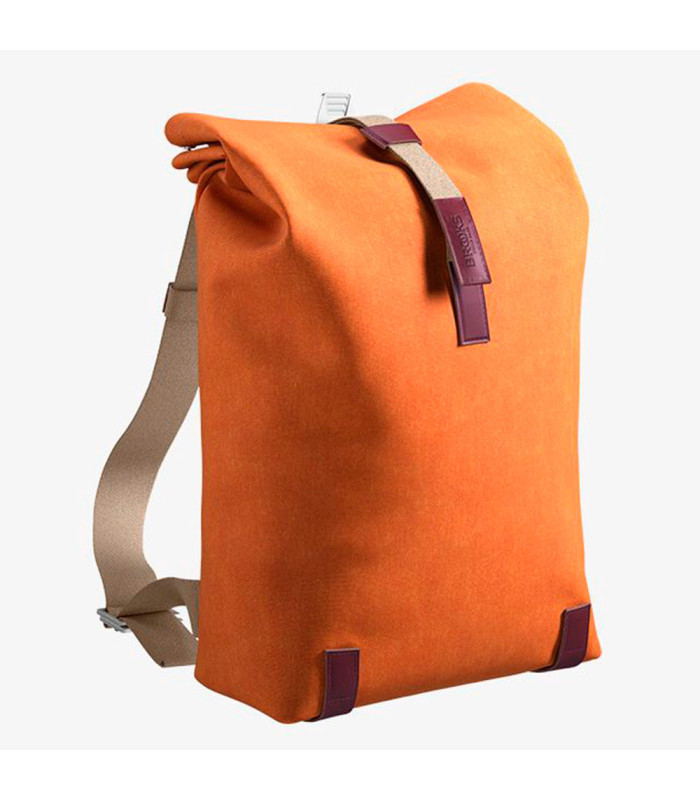 MOCHILA BROOKS PICKWICK ALGODÓN 26L (GOOSE BEAK/MAROON)