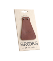 BROOKS LEATHER MUD FLAP (BROWN)