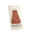 BROOKS LEATHER MUD FLAP (HONEY)