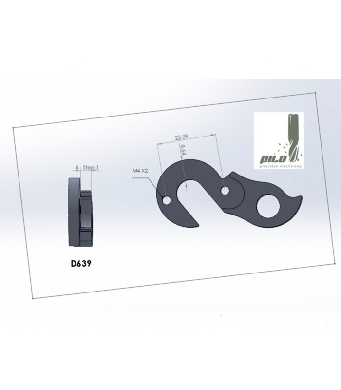 PILO D639 DERAILLEUR HANGER COLNAGO