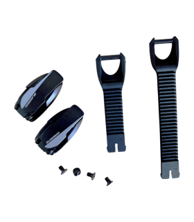 KIT CIERRE BOTAS G-ADVENTURE (NEGRO/PLATA)