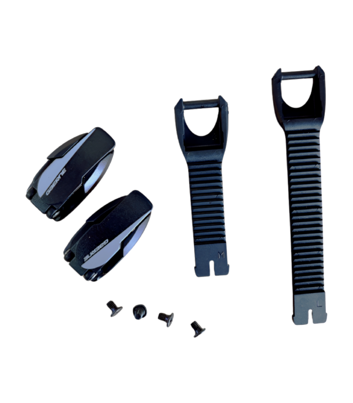 KIT CIERRE BOTAS G-ADVENTURE (NEGRO/PLATA)