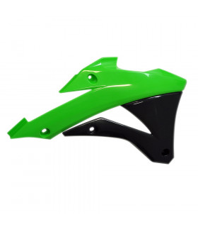 RTECH RADIATOR SCOOPS KAWASAKI KX 85, KX 100 (2014-2021) | TopFun.com