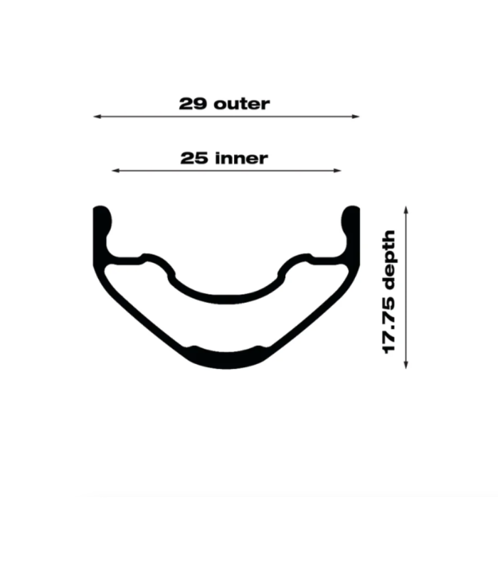 ARO WTB KOM LIGHT i25 29" TCS 2.0 (32 AGUJEROS)