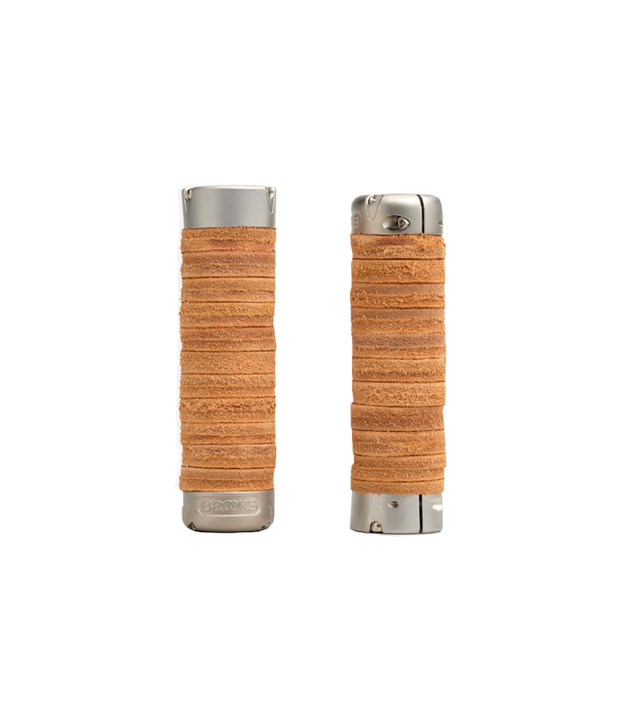 BROOKS PLUMP LEATHER GRIPS (HONEY)