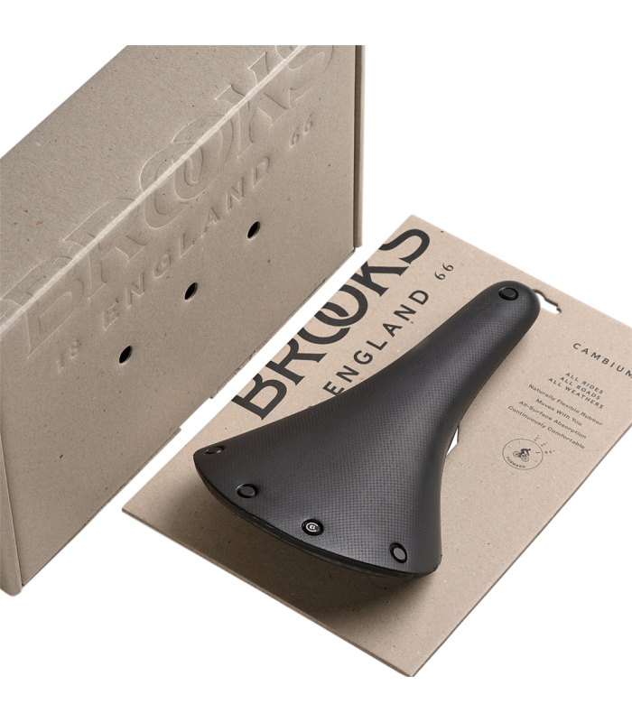 BROOKS CAMBIUM C13 158 SADDLE (BLACK)