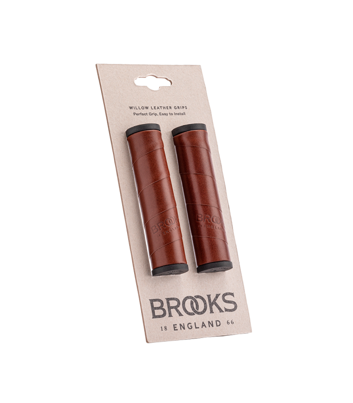 PUÑOS PIEL BROOKS WILLOW (MARRONES)