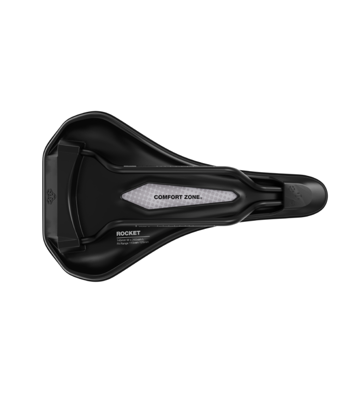 WTB ROCKET STEEL MEDIUM FUSION FORM SADDLE (BLACK)