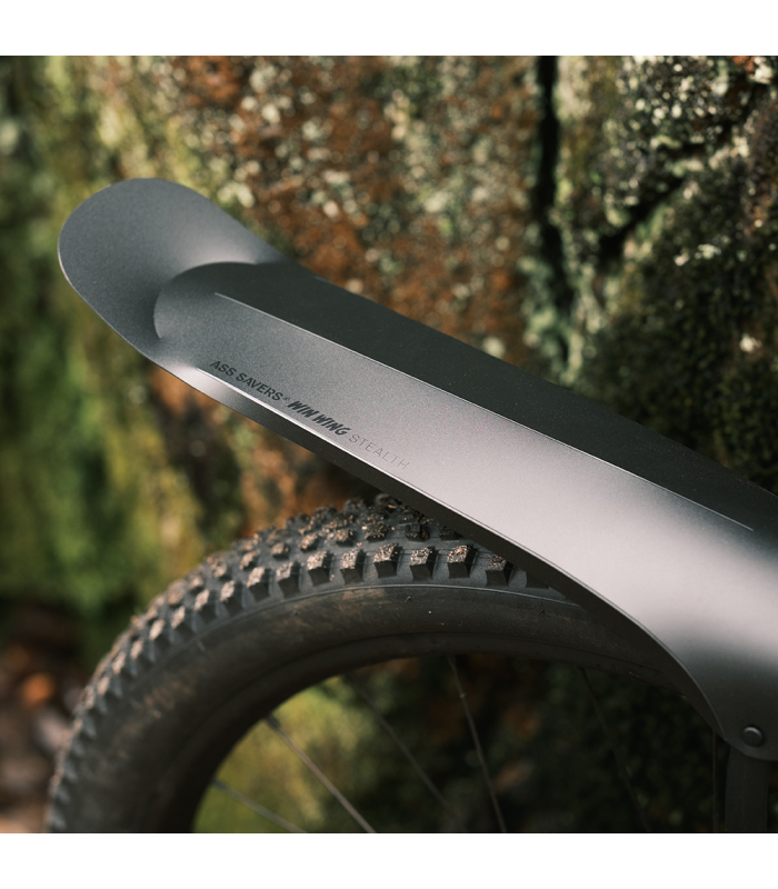 ASSAVERS WIN WING MTB REAR MUDGUARD (STEALTH)