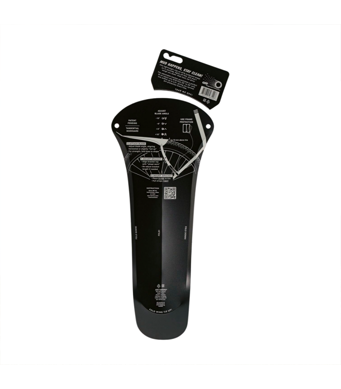 GUARDABARROS ASSAVERS TRASERO ASS SAVERS WIN WING MTB (STEALTH)