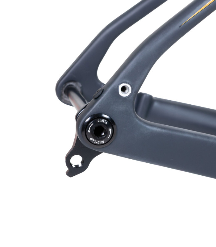 FINNA ODYSSEY FRAMESET (BLACK/GOLD)