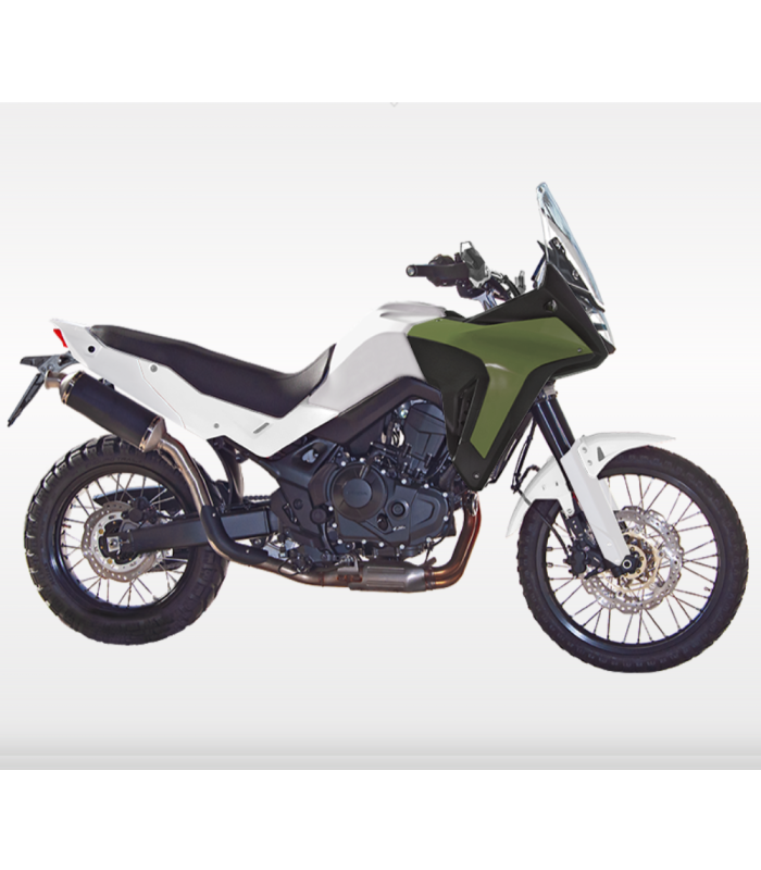 TAPAS RADIADOR VERDES HONDA TRANSALP 750 '2023-25