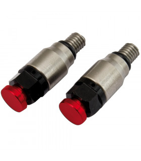 RTECH CNC FORK BLEEDER SHOWA/KYB M5 (COUPLE/RED)