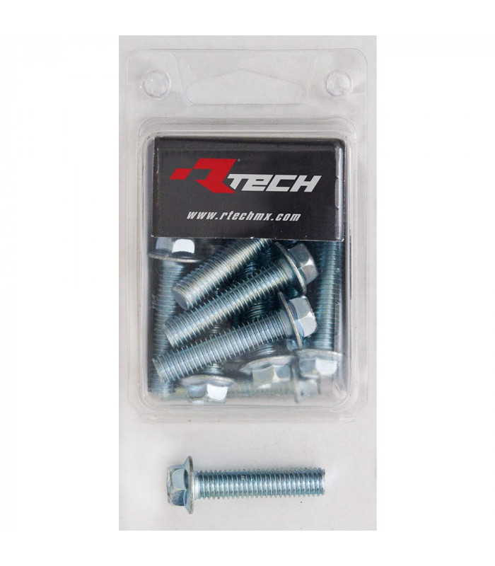 TORNILLOS RTECH HEXAGONALES CON ARANDELA (M8X35 MM/15 PIEZAS)