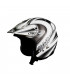 NAU N400 ZONE TRIAL HELMET  (WHITE/GREY)