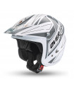 NAU N400 OVERALL TRIAL HELMET (WHITE/GREY)