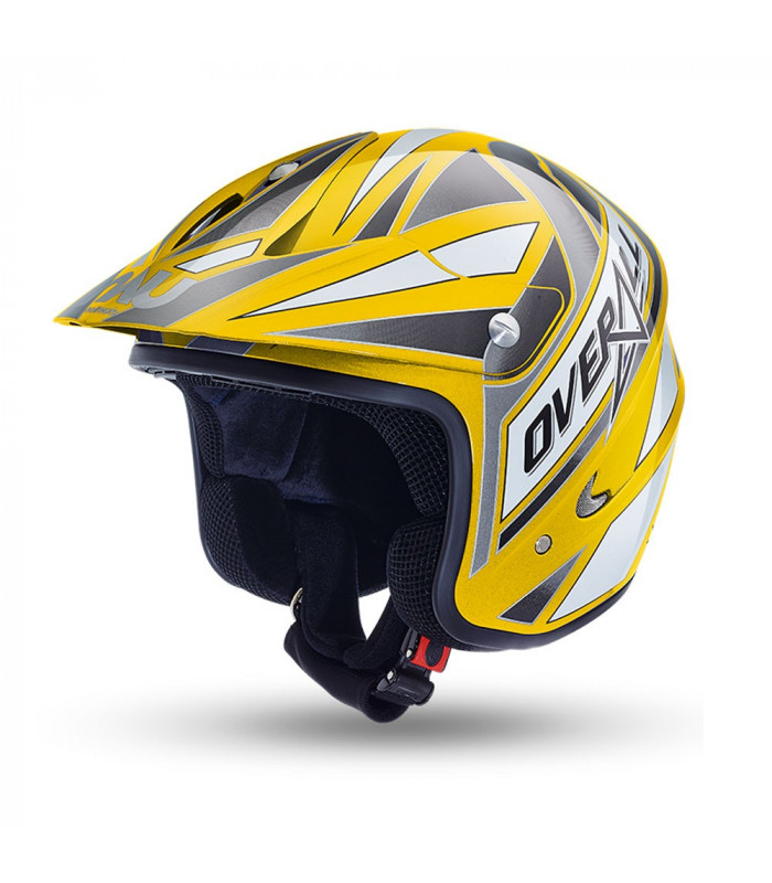 NAU N400 OVERALL TRIAL HELMET (YELLOW/GRAY)