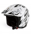 CASCO TRIAL NAU N400 POWER (BLANCO/GRIS)