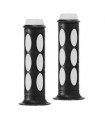 PUÑOS SCOOTER DOMINO BICOLOR (NEGRO/BLANCO)