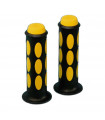 PUÑOS SCOOTER DOMINO BICOLOR (NEGRO/AMARILLO)
