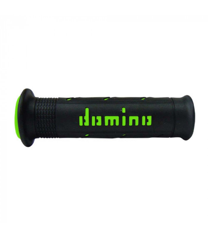 DOMINO XM2 SUPERSOFT ROAD GRIPS (BLACK/GREEN)