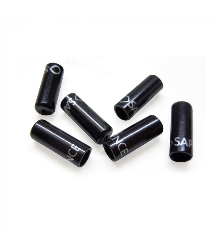 Sapience Inner cable end cap. Black (100 units)