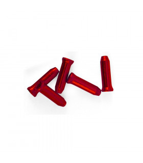 SAPIENCE ALUMINIUM CABLE END CAP (RED/500 UNITS)