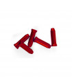 SAPIENCE ALUMINIUM CABLE END CAP (RED/500 UNITS)