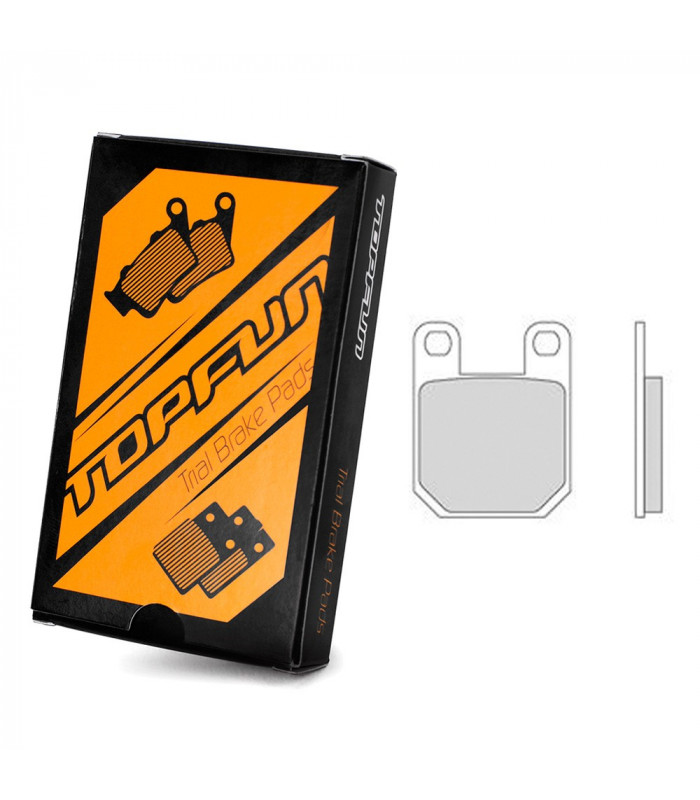 TOPFUN FRONT BRAKE PADS TRIAL BIKES
