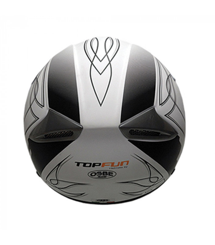 CASCO TOPFUN EAGLE (BLANCO MATE)