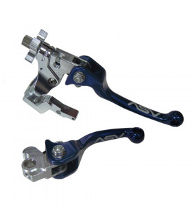 CONJUNTO MANETAS FRENO NISSIN Y EMBRAGUE ASV F3 (4T)