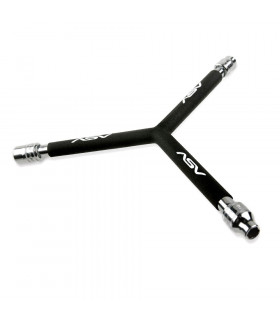 LLAVE TRES PUNTAS ASV ACERO FORJADO/CROMADO | TopFun.com